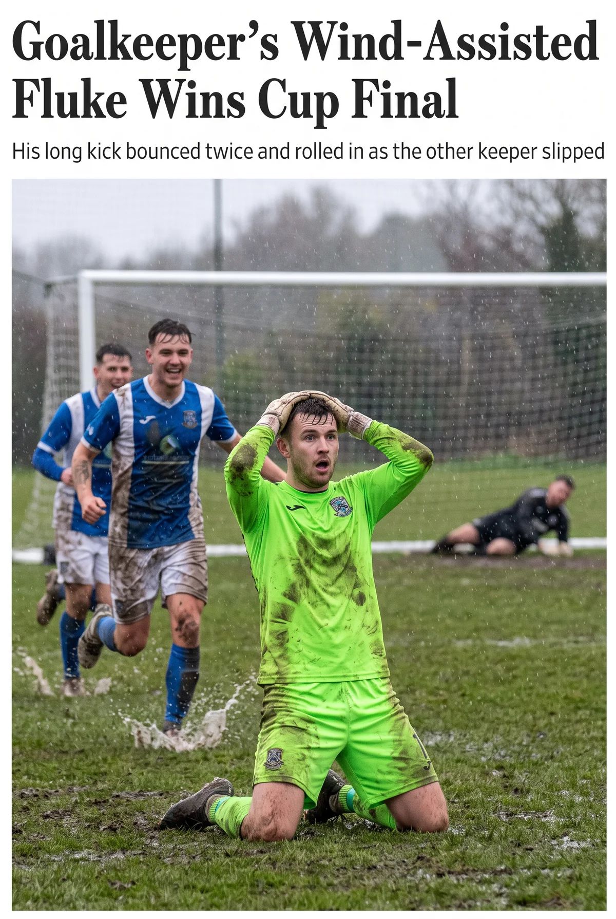Goalkeeper's Wind-Assisted Fluke Wins Cup Final