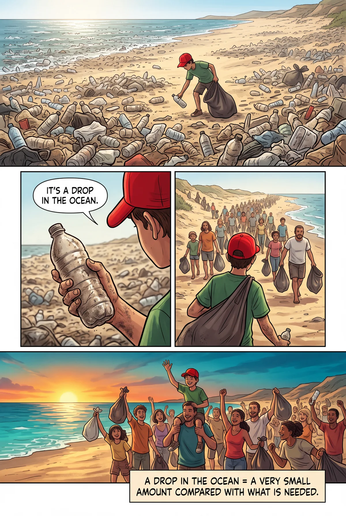 a drop in the ocean