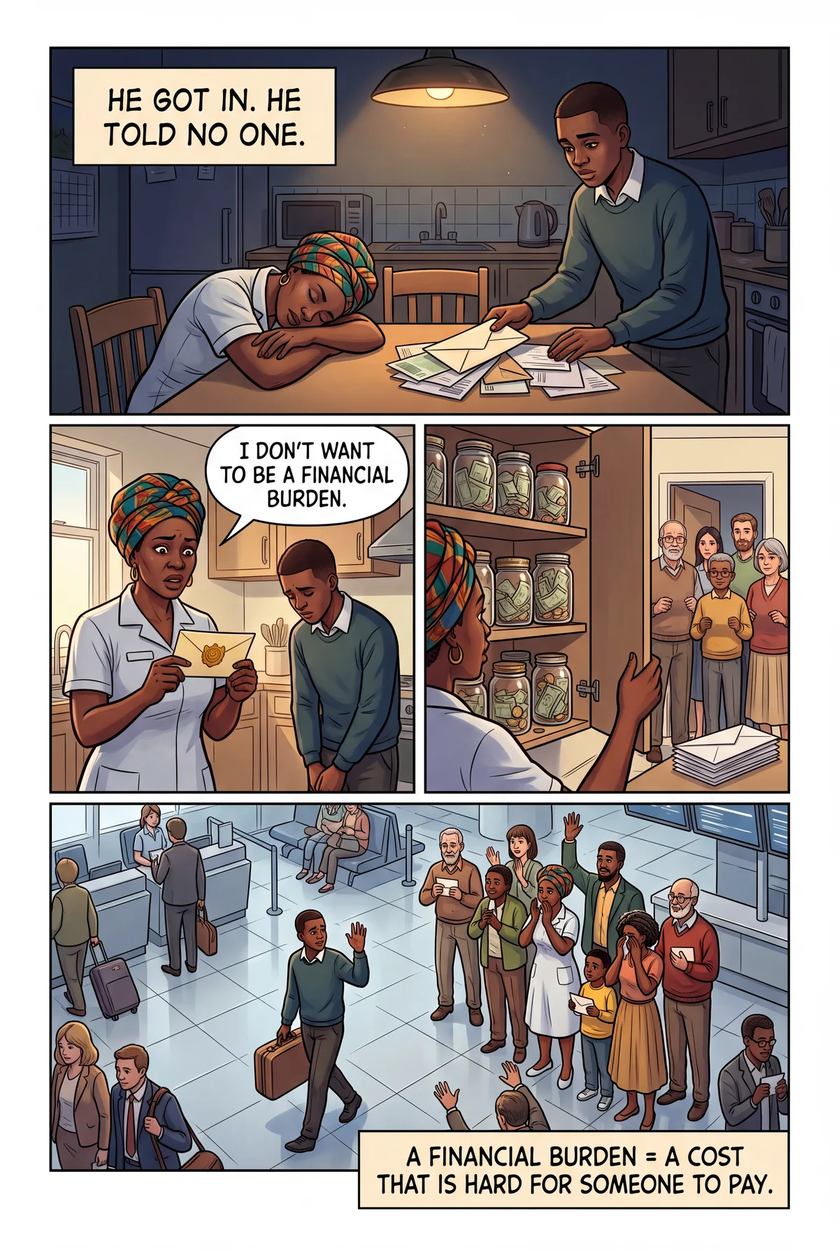 a financial burden