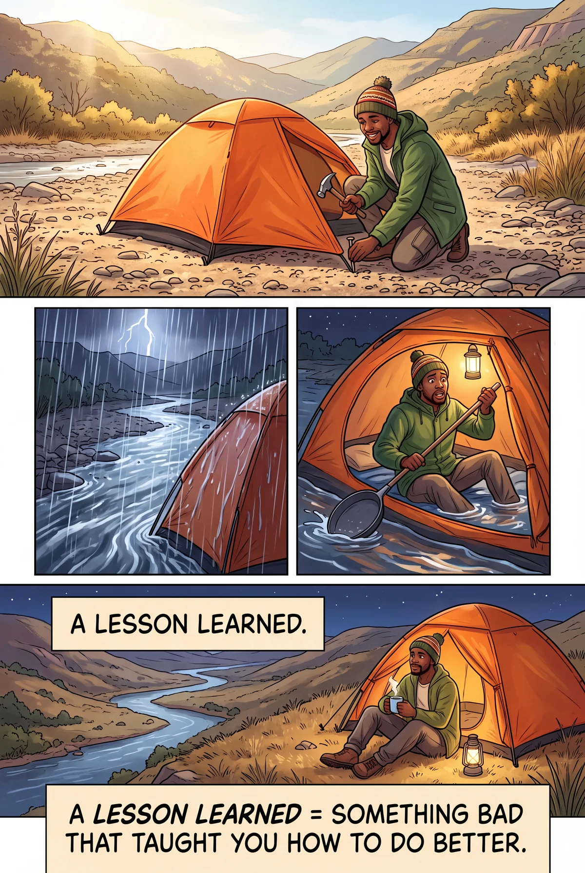 a lesson learned