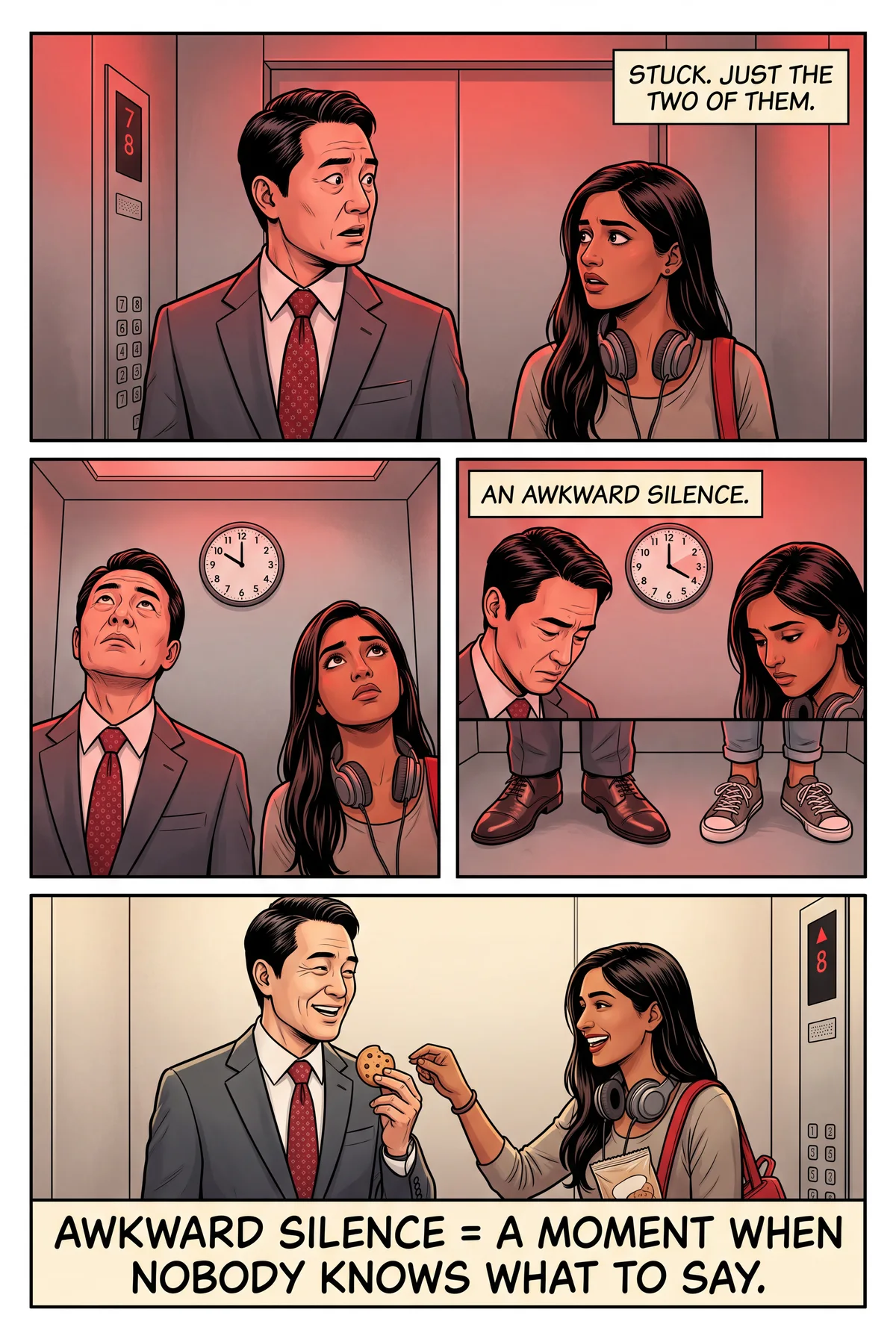 awkward silence
