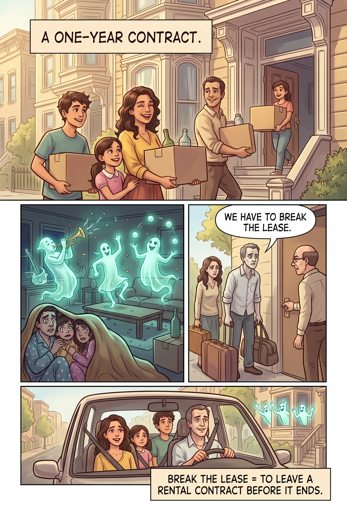 break the lease