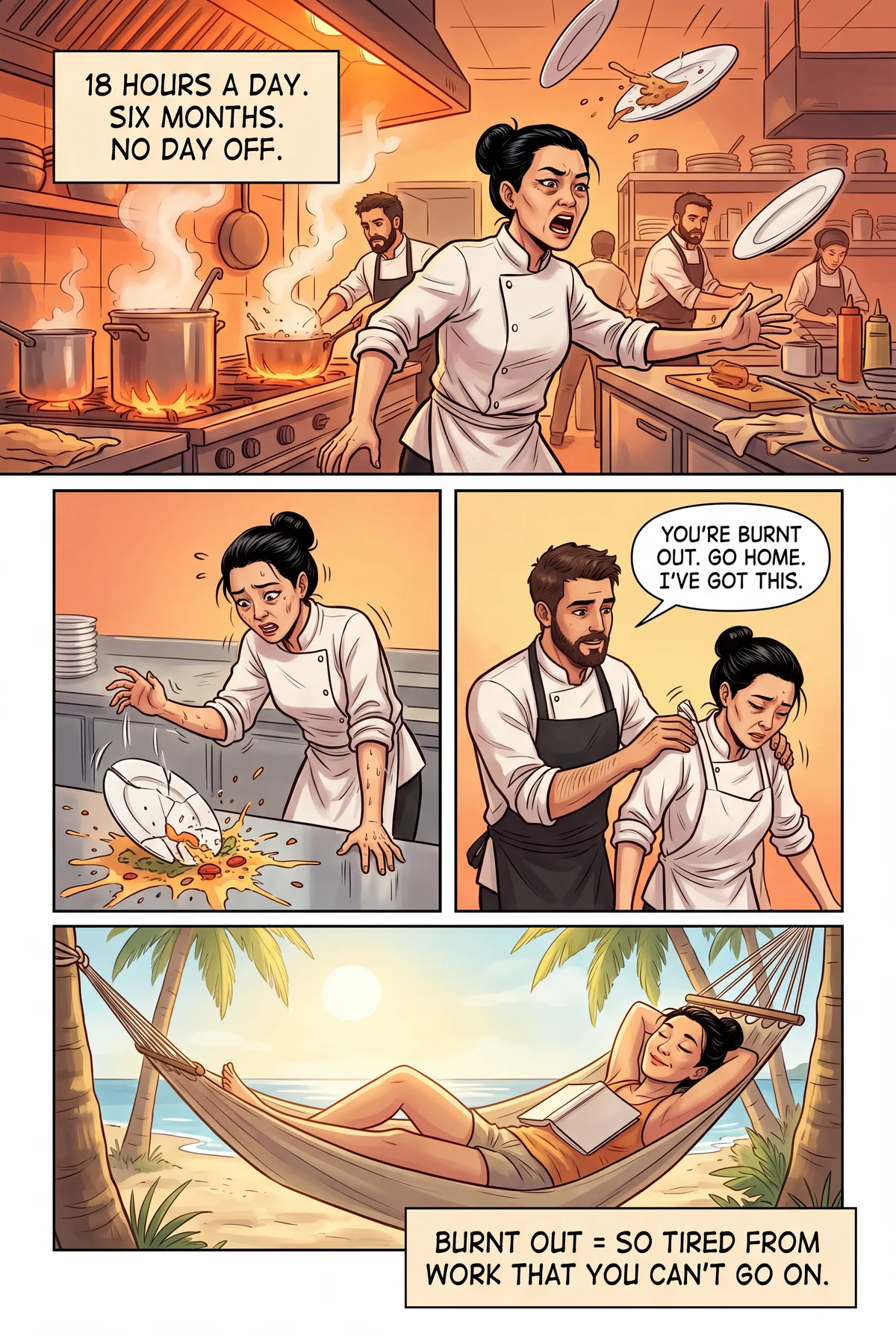 burnt out