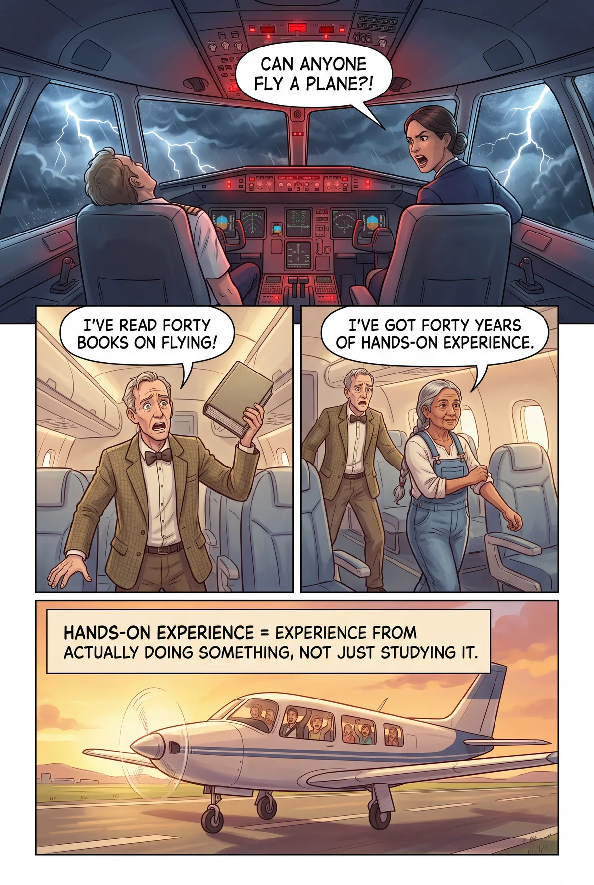 hands-on experience