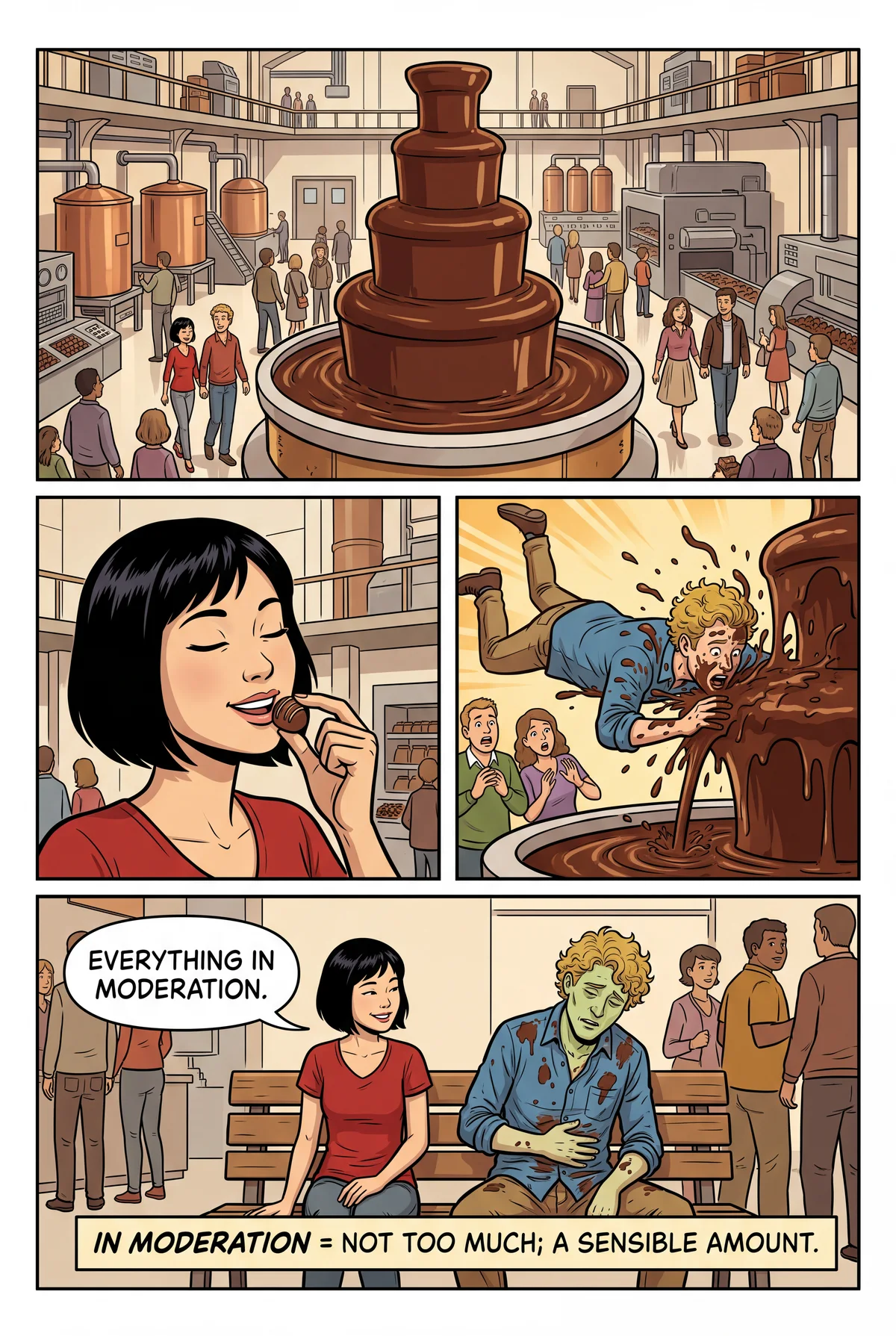 in moderation
