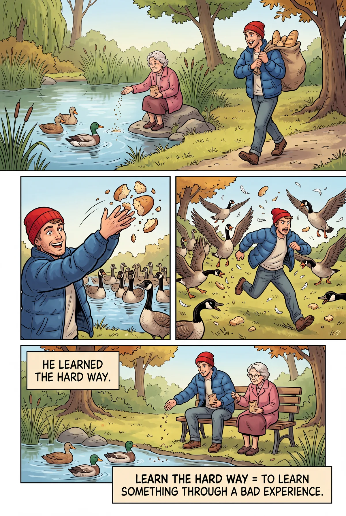 learn the hard way