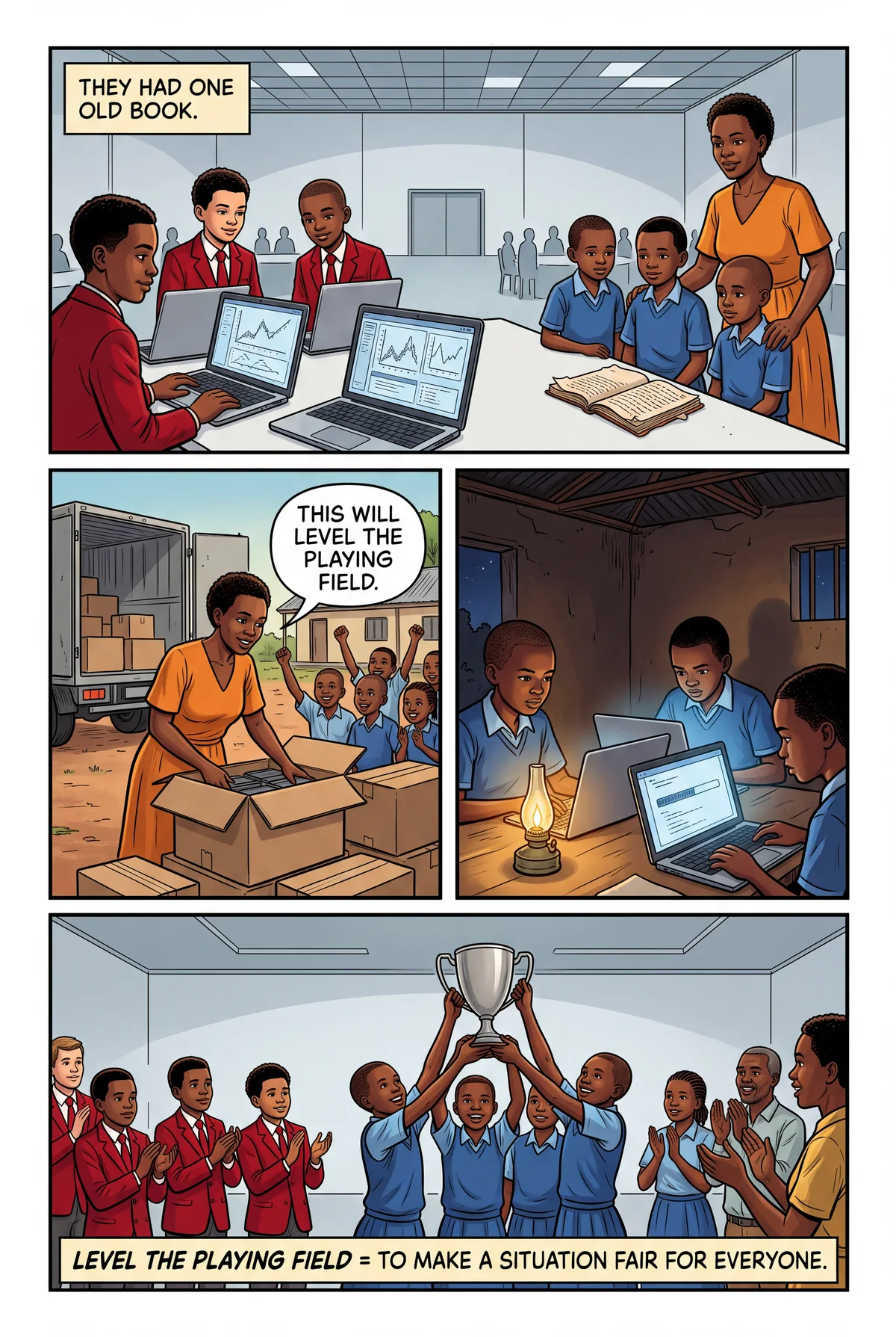 level the playing field
