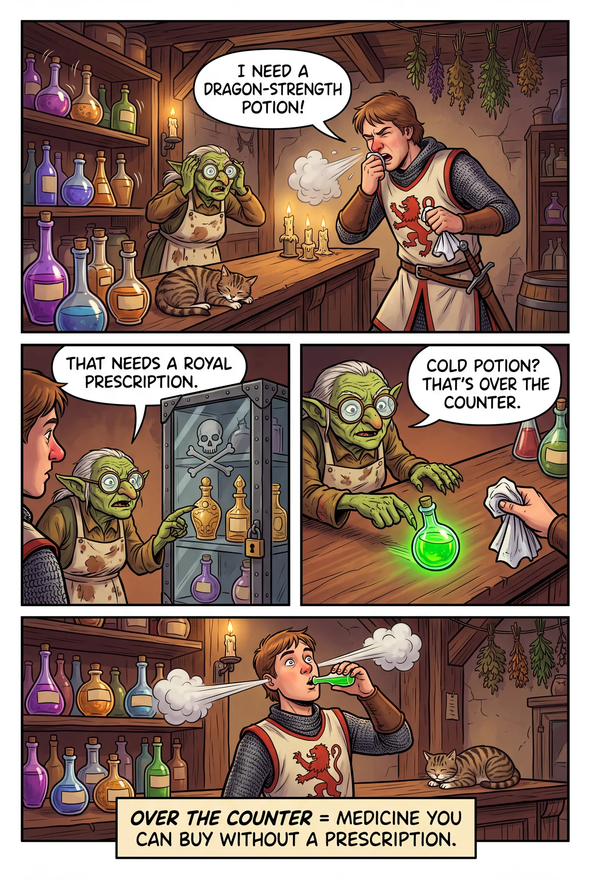over the counter