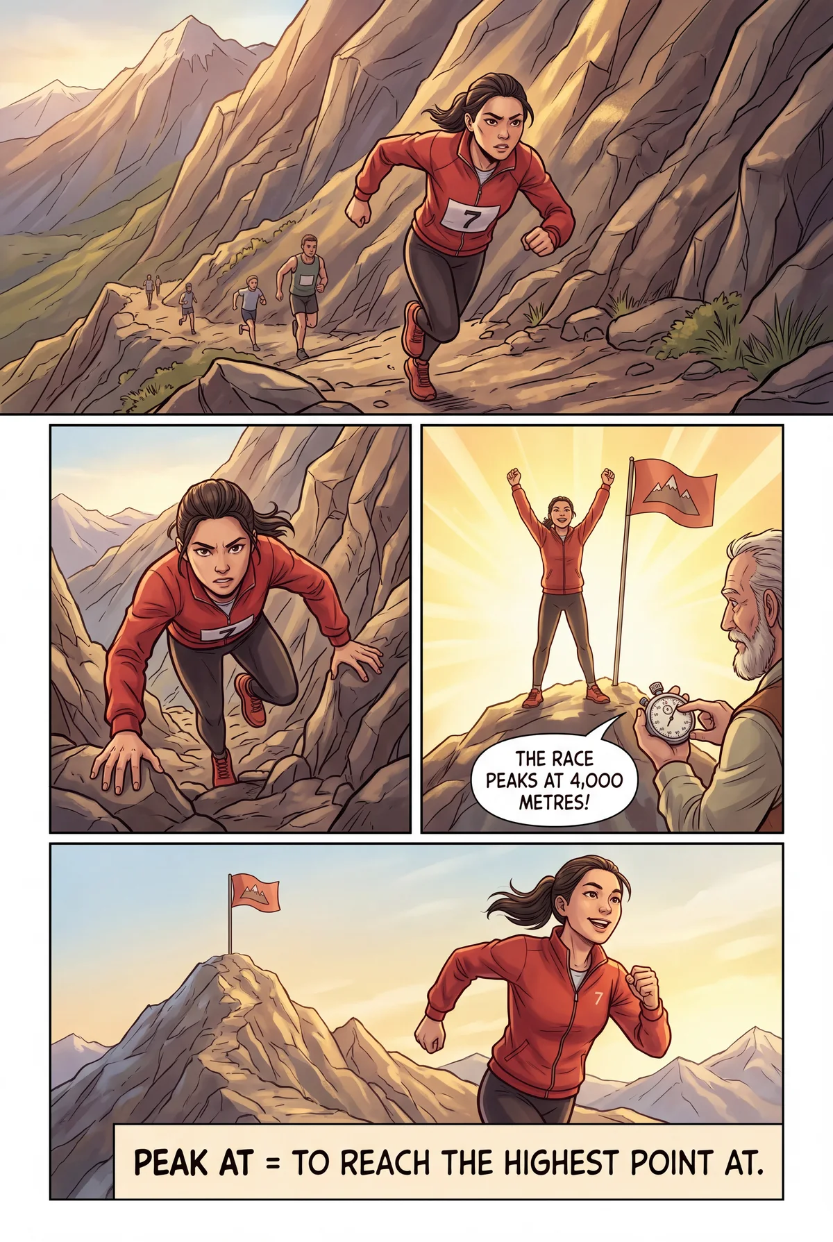 peak at