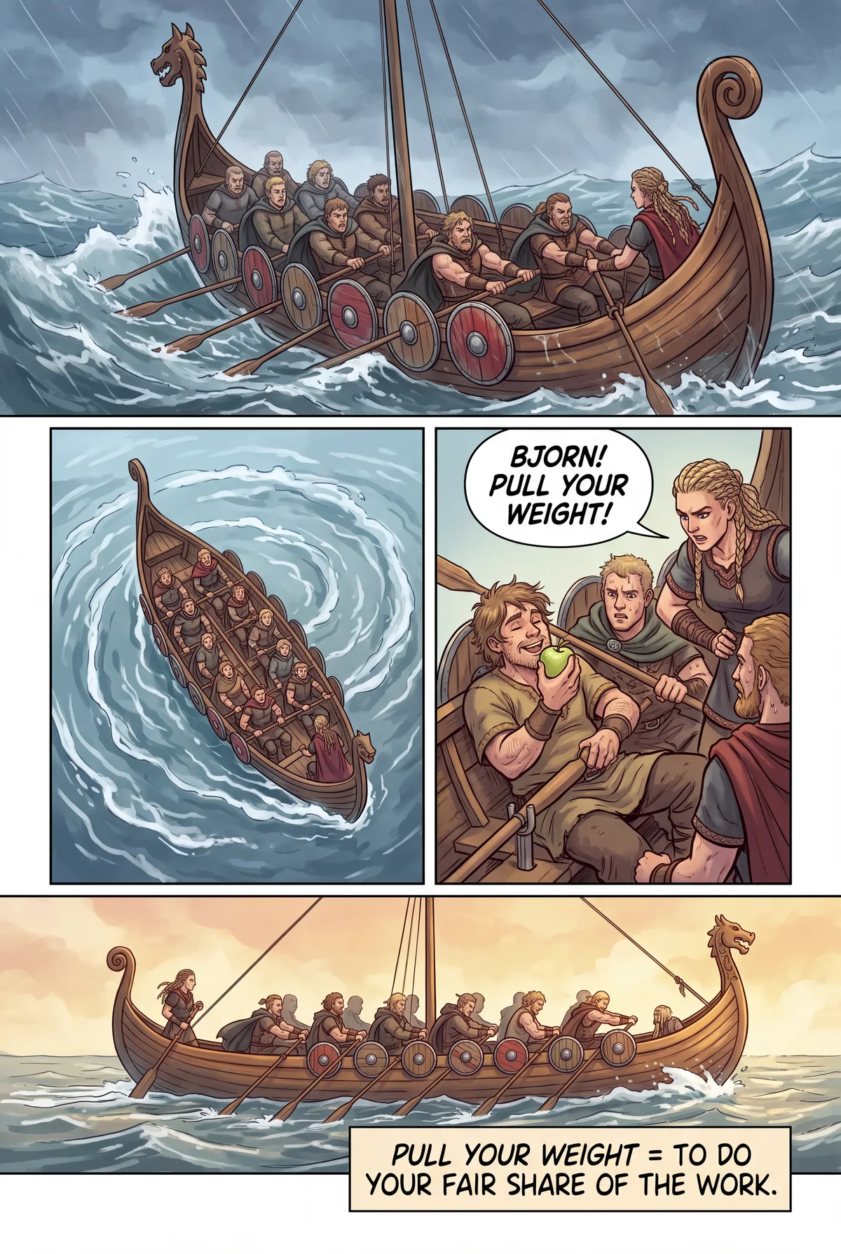 pull your weight
