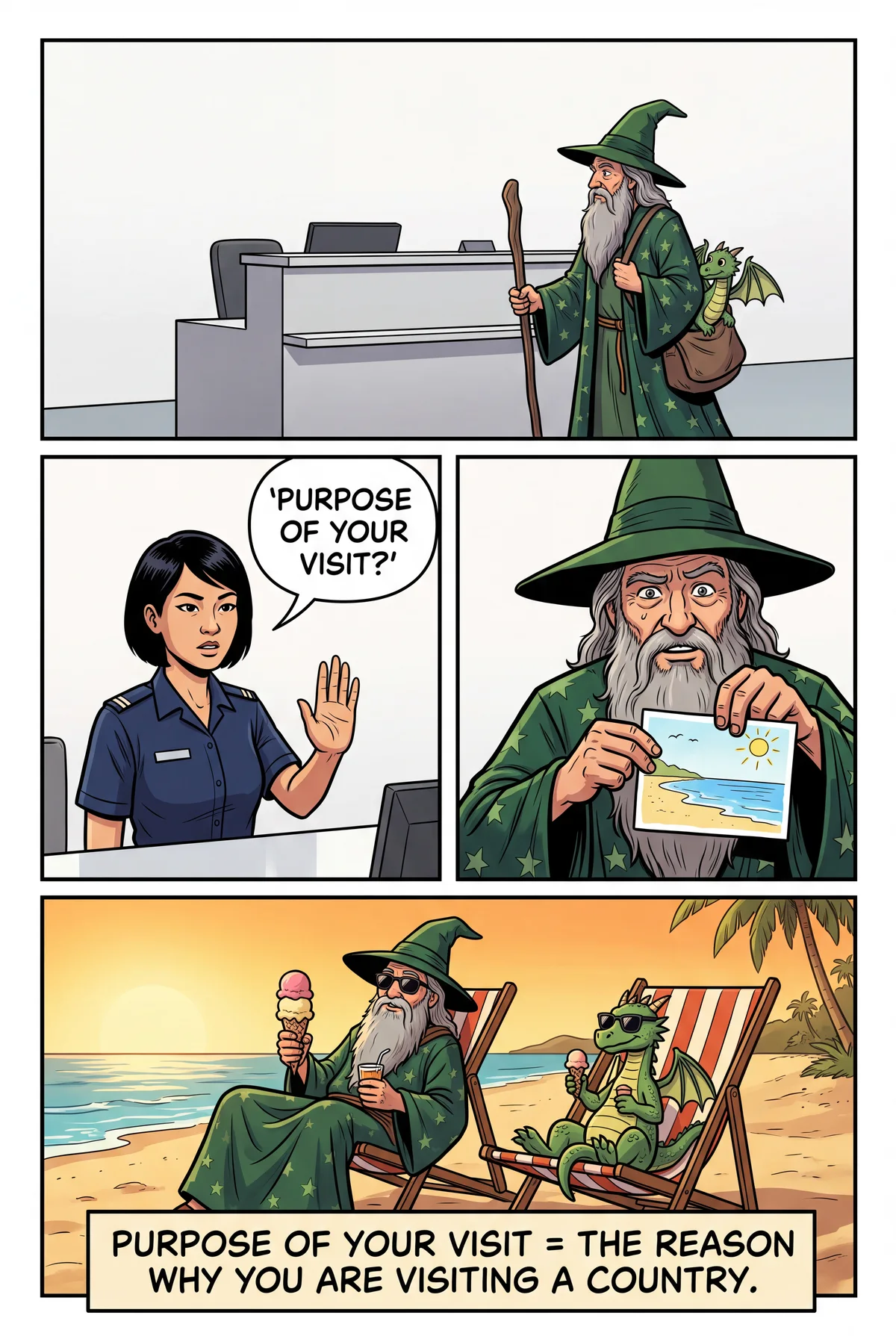 purpose of your visit