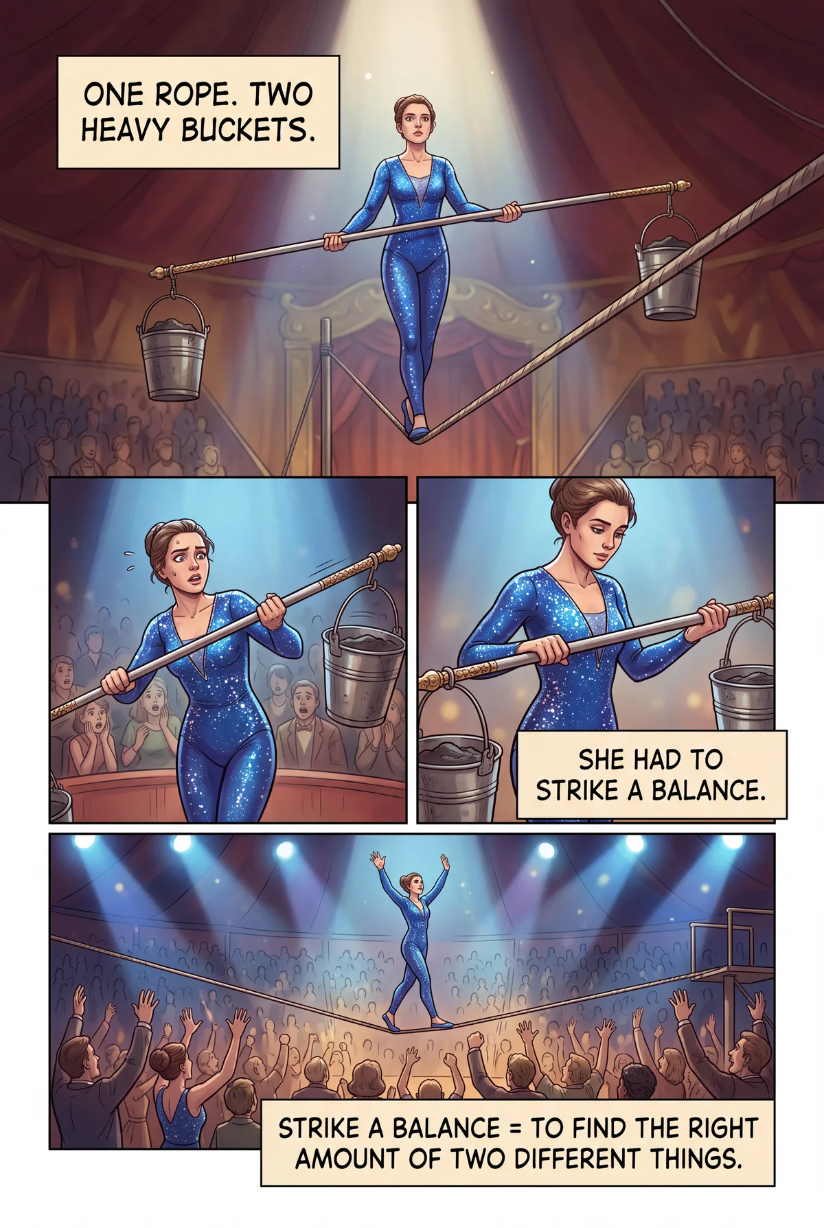 strike a balance