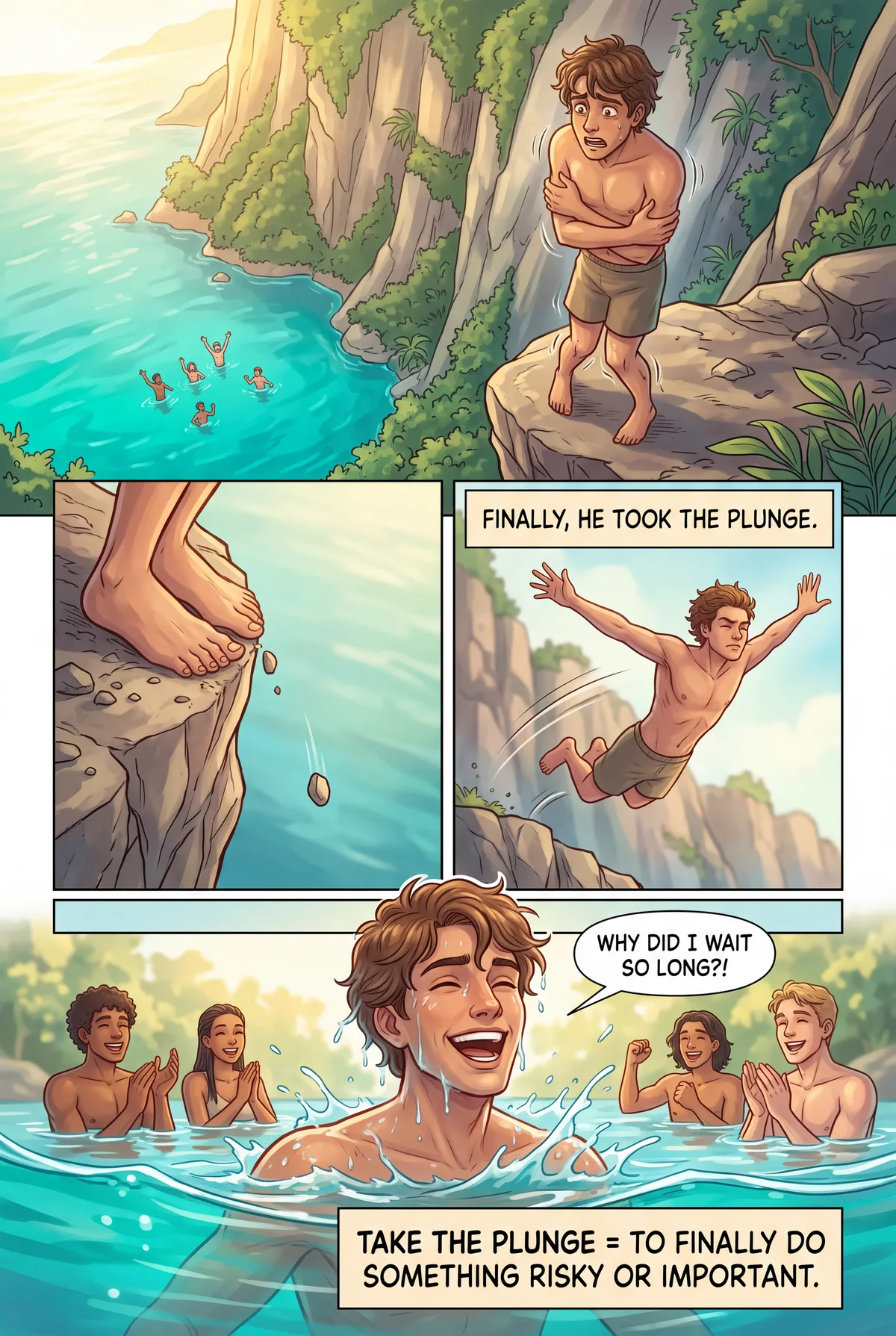 take the plunge