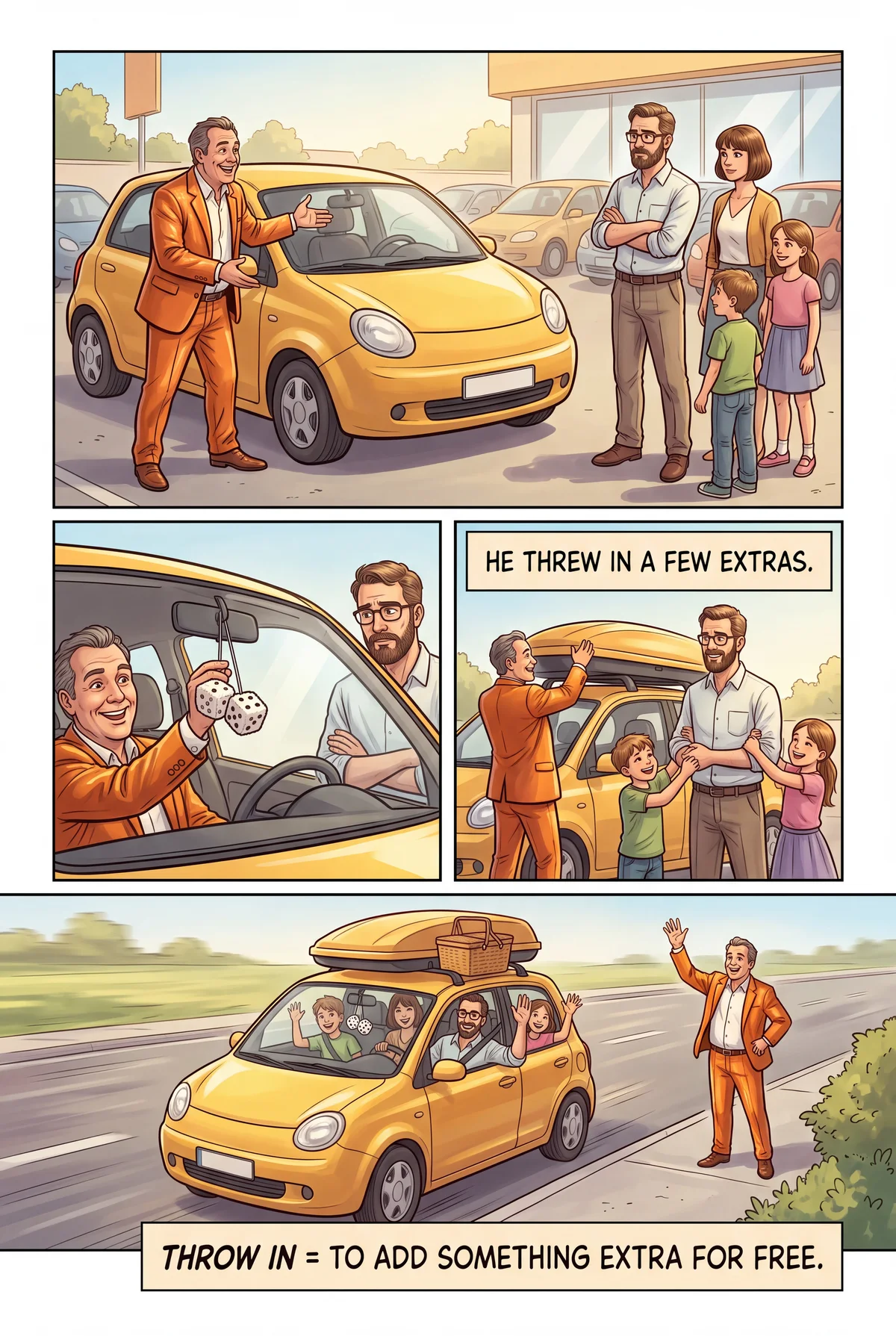 throw in