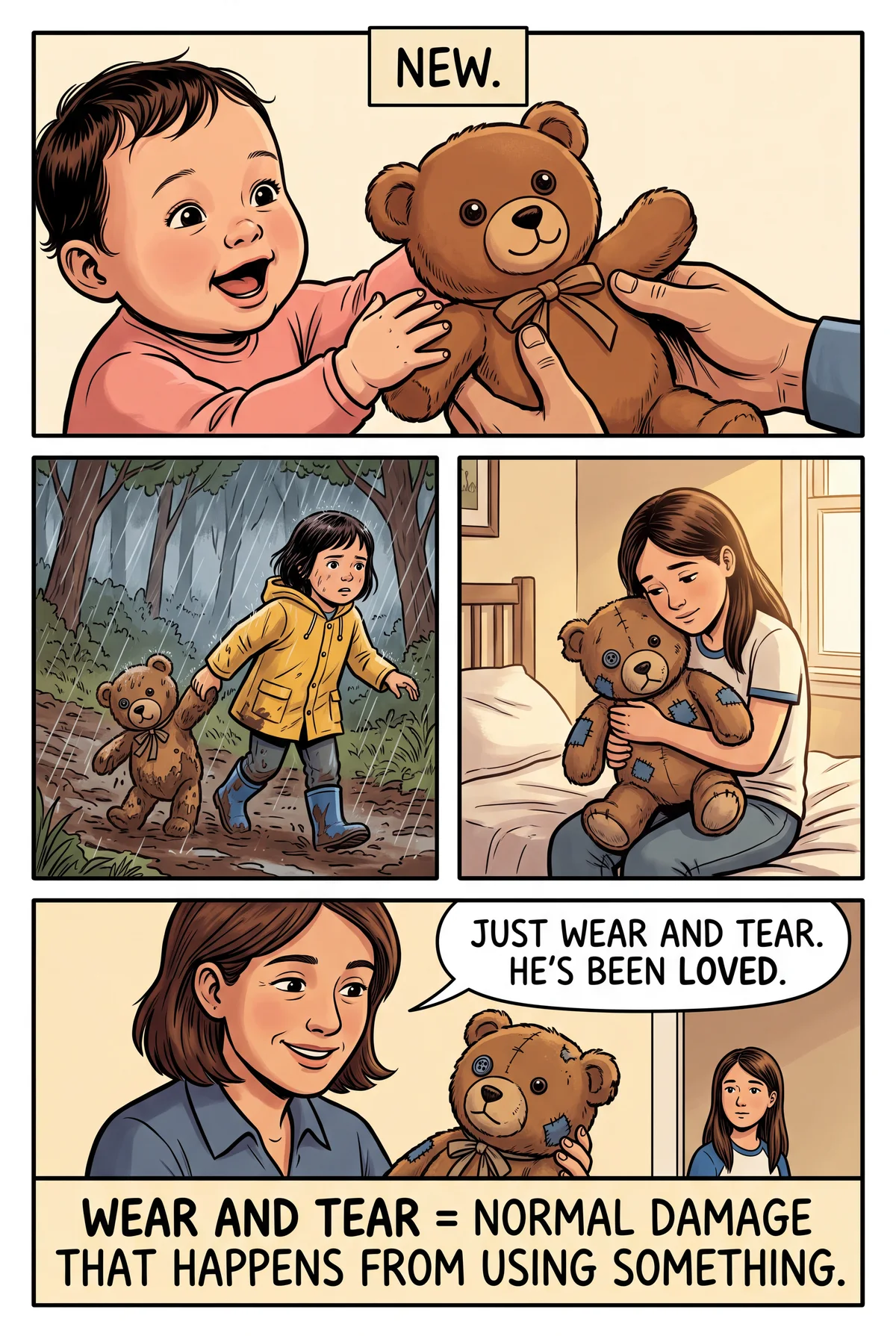 wear and tear