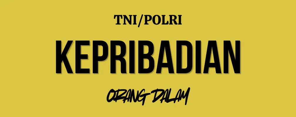 TRY OUT KEPRIBADIAN 3