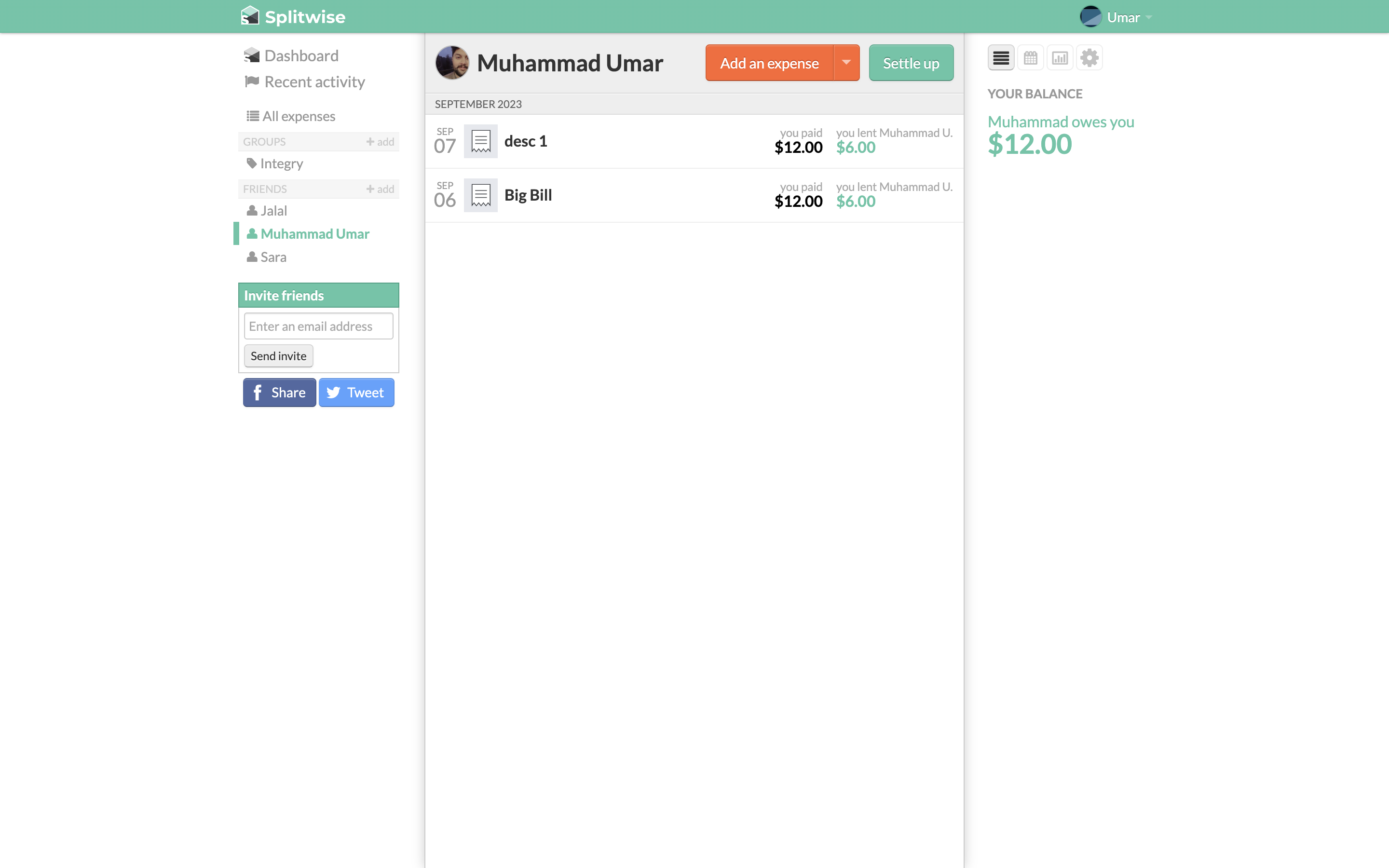 Split expenses with friends. :: Splitwise