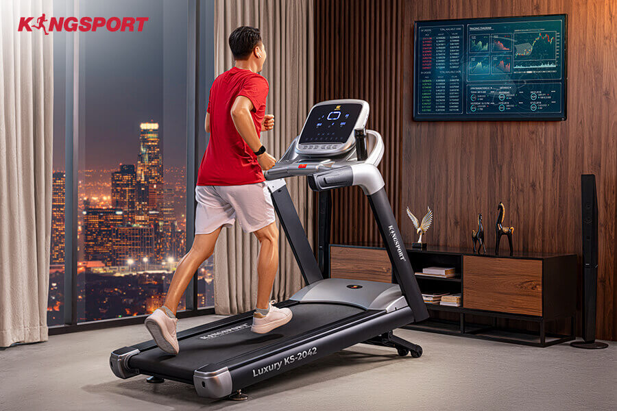 Sử dụng máy chạy bộ phòng gym tại nhà giúp tốt cho sức khỏe