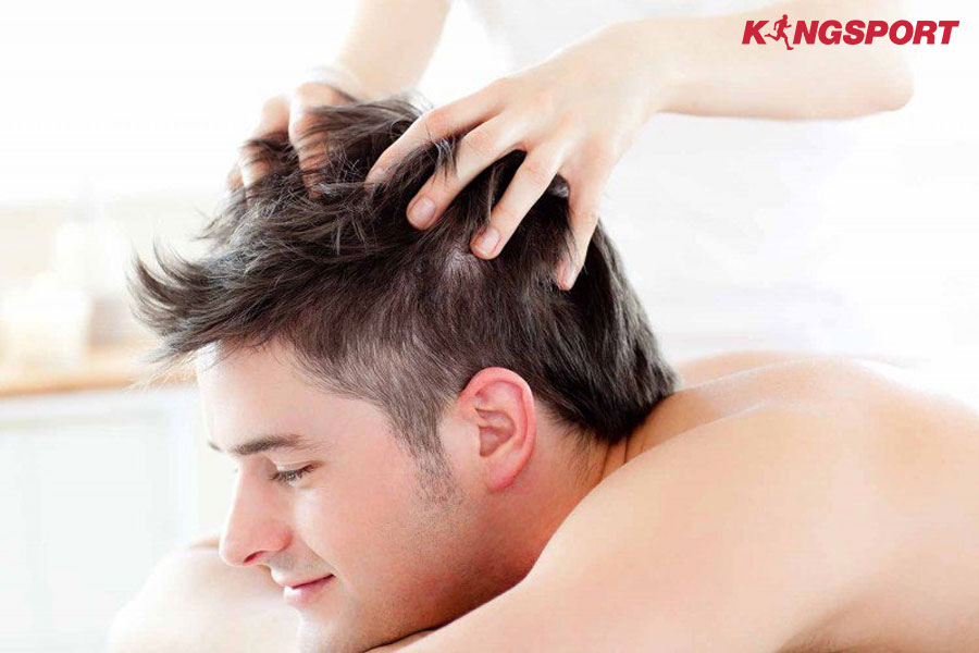 cách massage đầu giảm đau đầu 2