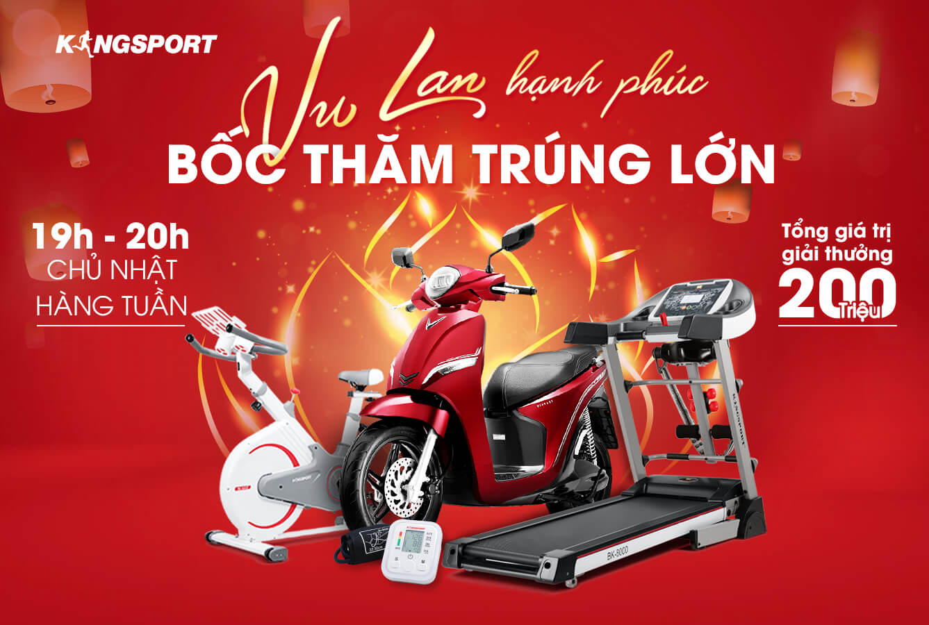 Vu Lan Hạnh Phúc - Kingsport bốc thăm trúng thưởng lớn