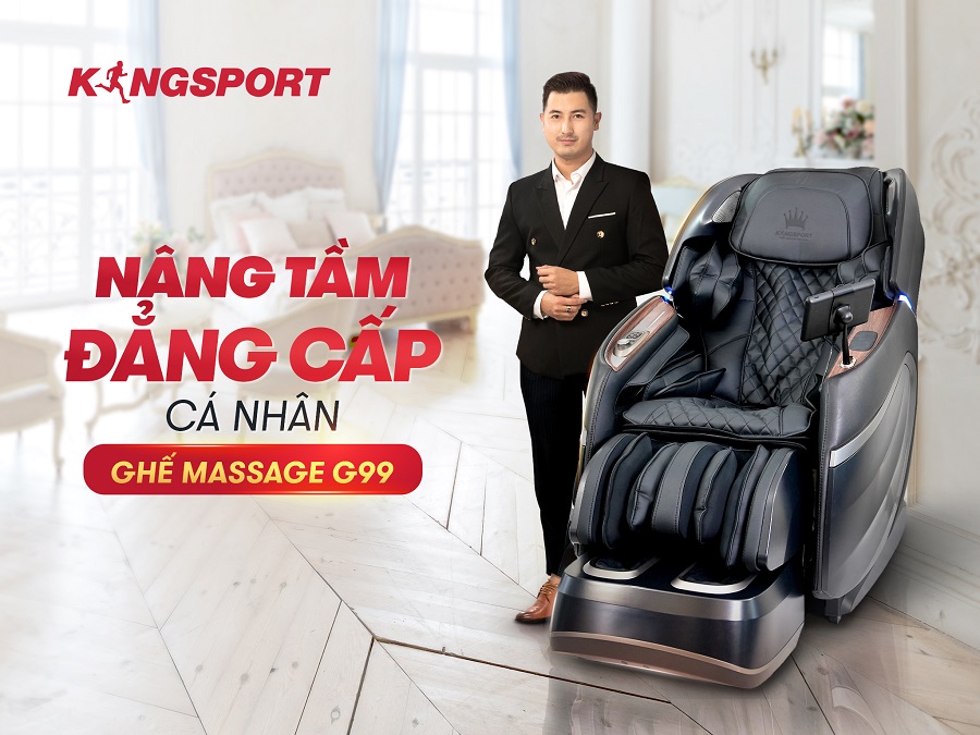 con lăn ghế massage KingSport G99