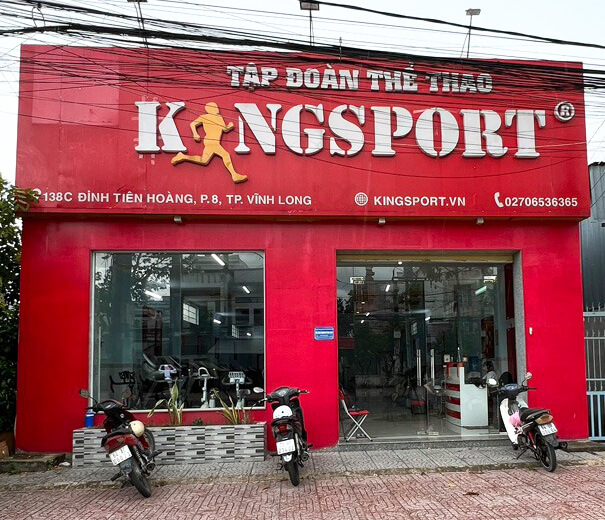 Một số hình ảnh cửa hàng Kingsport Vĩnh Long