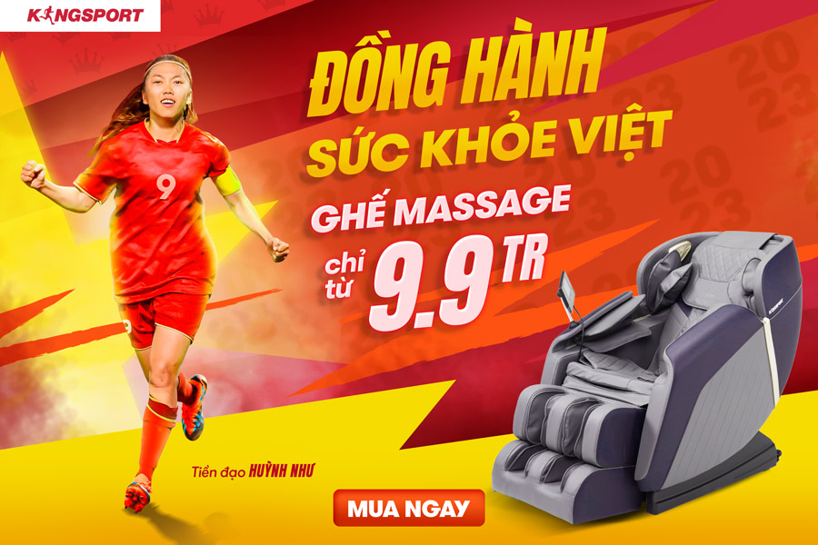 Ghế massage KingSport được tích hợp nhiều tính năng hiện đại