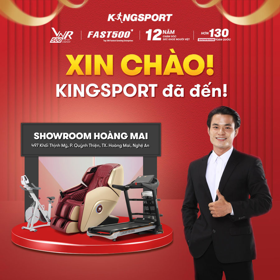 showroom KingSport Hoàng Mai 1