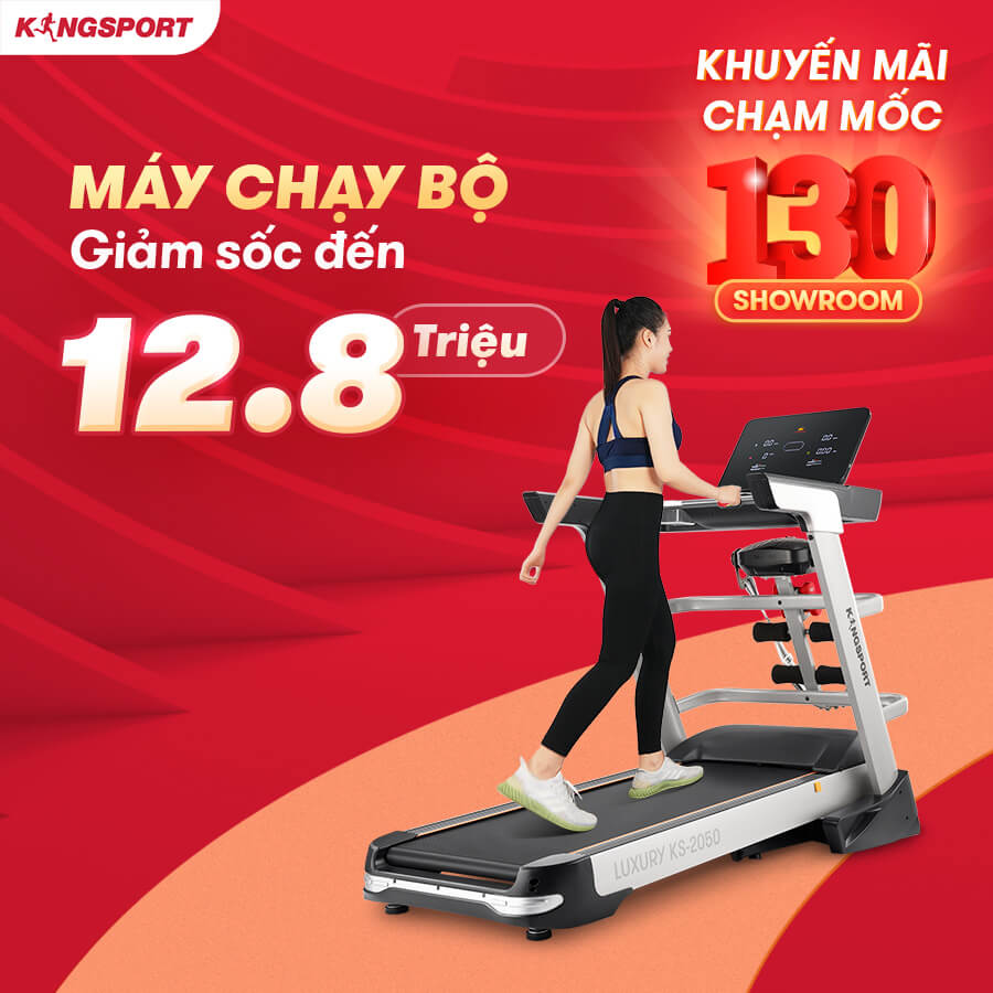  Máy chạy bộ giảm sốc đến 12,8 triệu