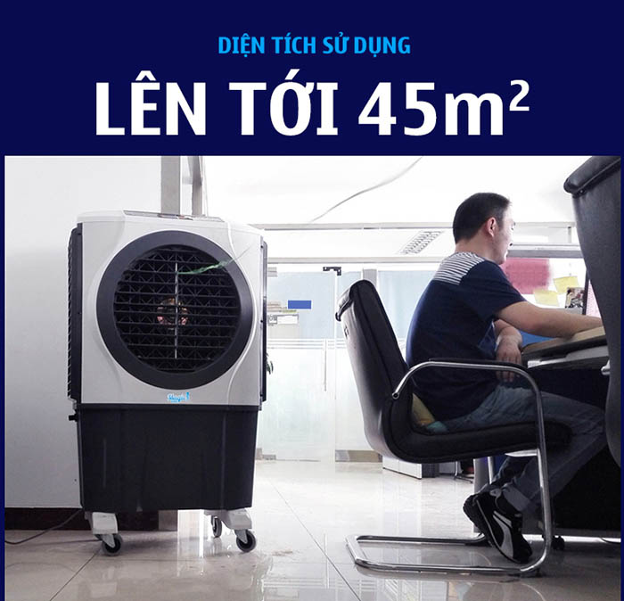 Làm mát trên diện tích rộng hiệu quả