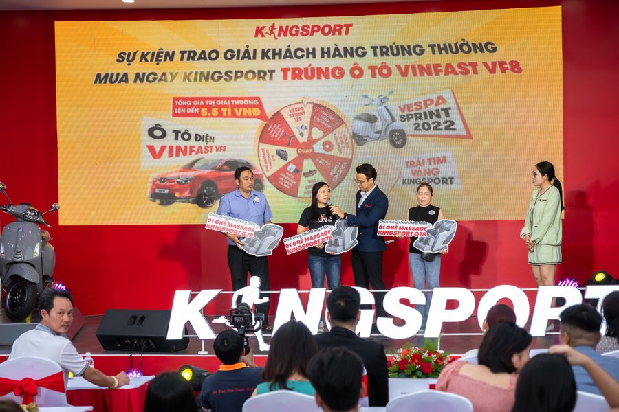 Mua ngay KingSport, trúng ô tô Vinfast VF8