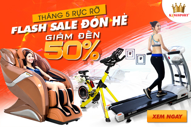 Tháng 5 rực rỡ, flashsale đón hè cùng Kingsport