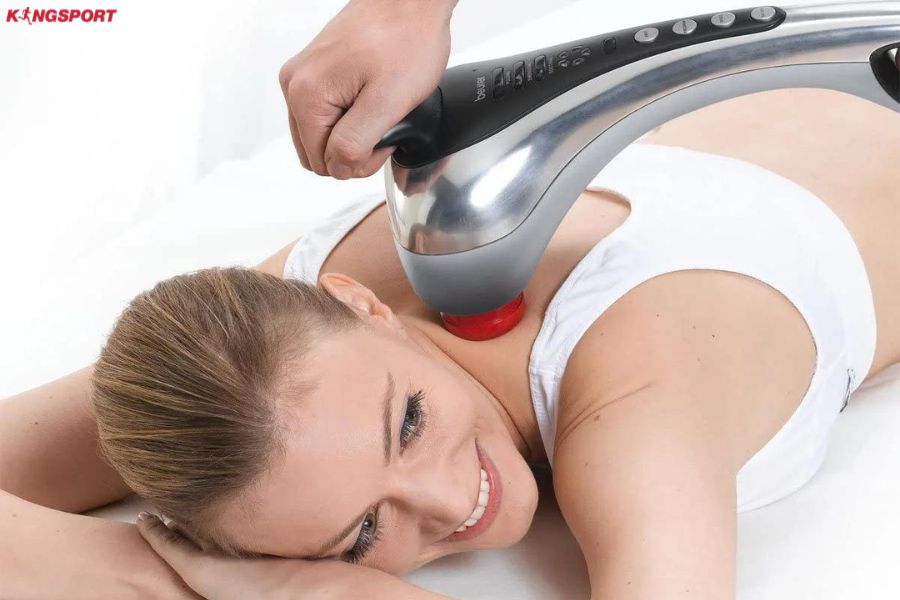 Máy massage cầm tay đem lại nhiều hiệu quả, giúp nâng cao sức khỏe và thư giãn tinh thần
