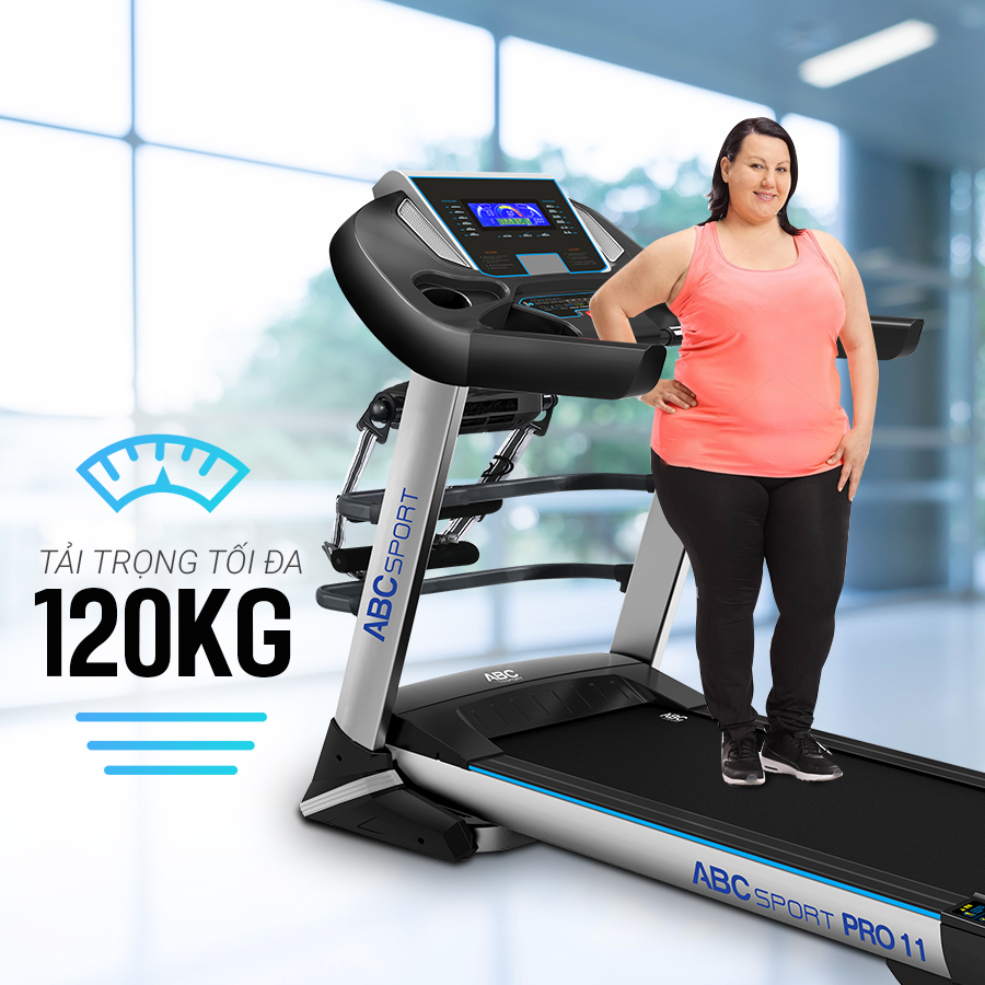 Máy chạy bộ tải trọng cao 120 kg