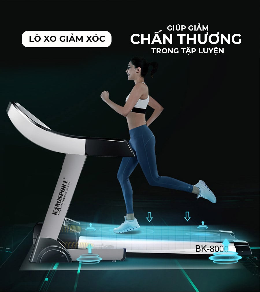 MÁY CHẠY BỘ KINGSPORT BK-8000 ĐƠN NĂNG-3