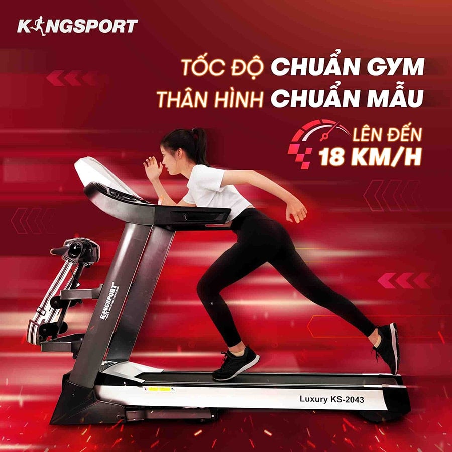 Thoải mái tăng ga bứt tốc với tốc độ lên đến 18.km/h