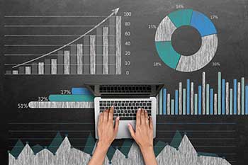 Business-graph-concept