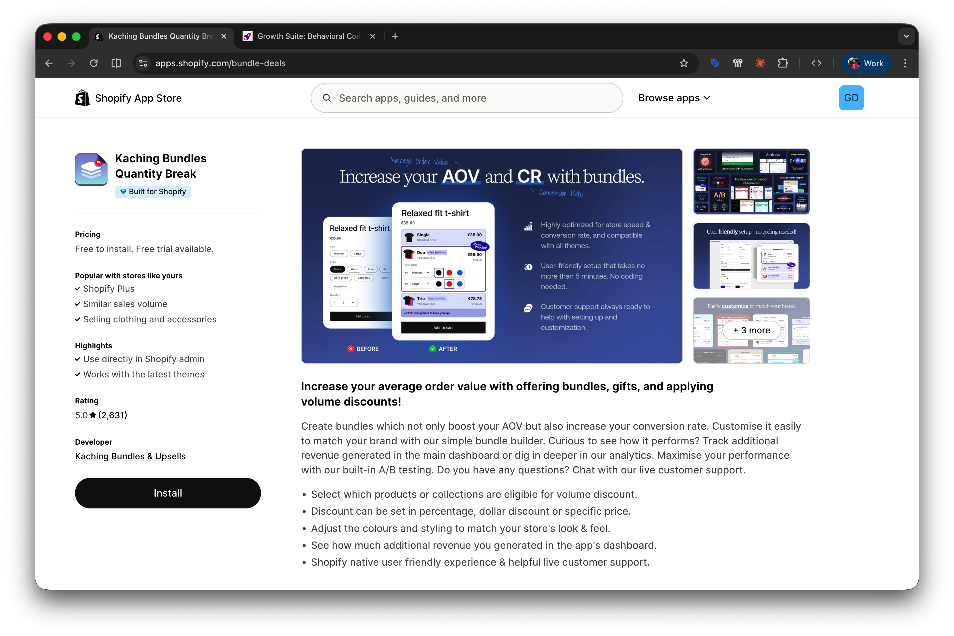 Best Shopify Discount Apps - Kaching Bundle App