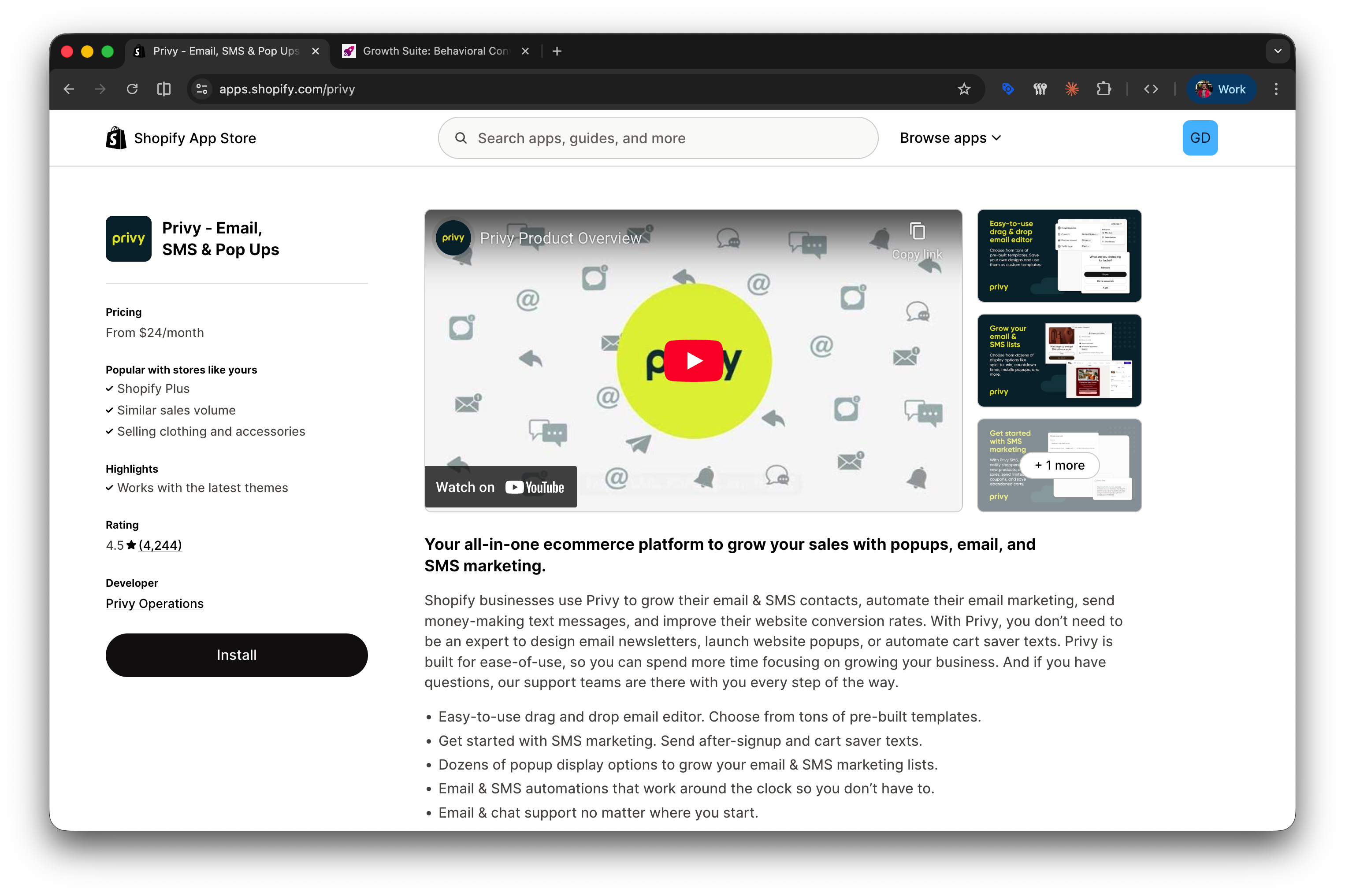 Best Shopify Discount Apps - Privy Popup App