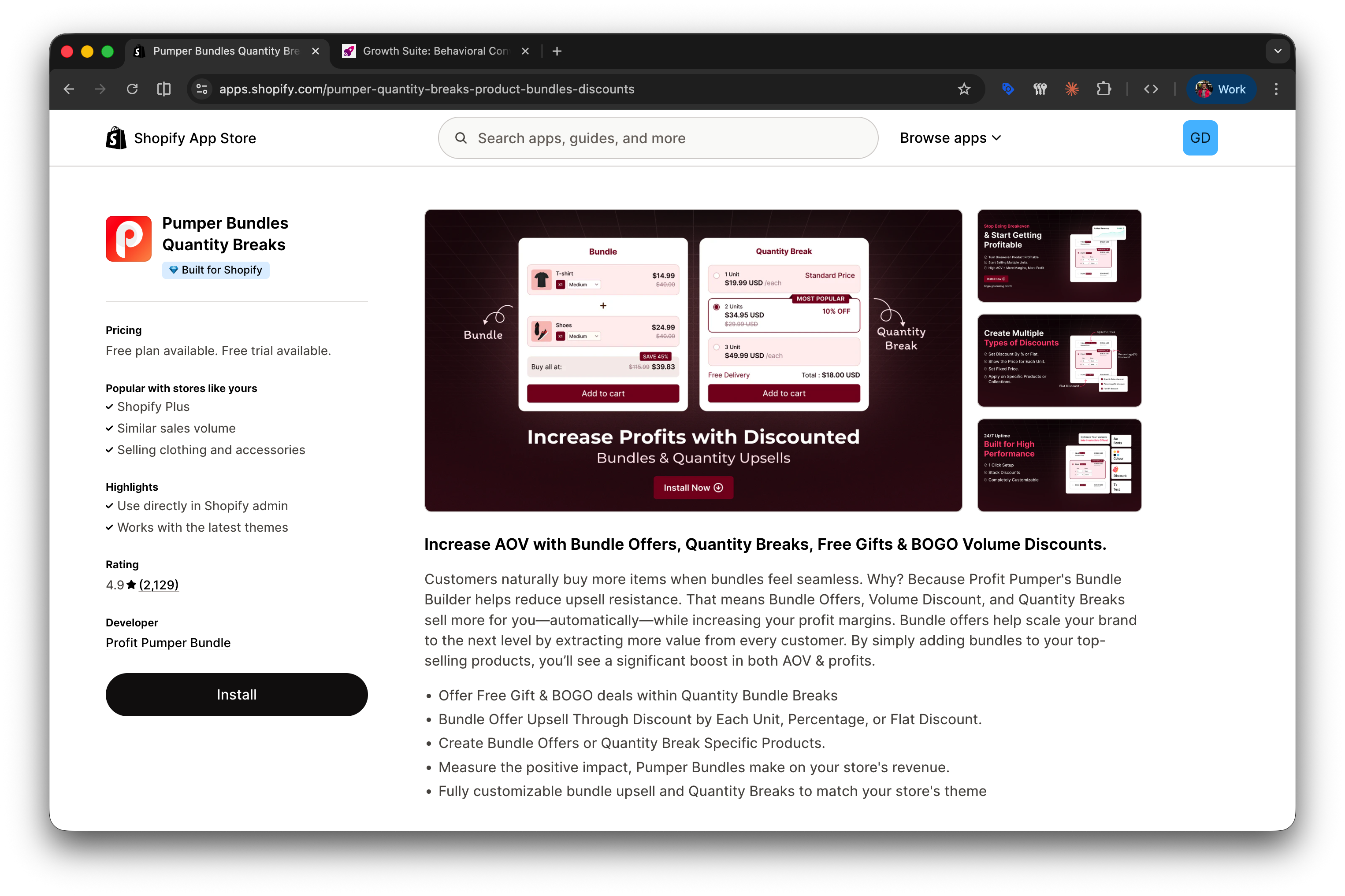 Best Shopify Discount Apps - Pumper Bundle App