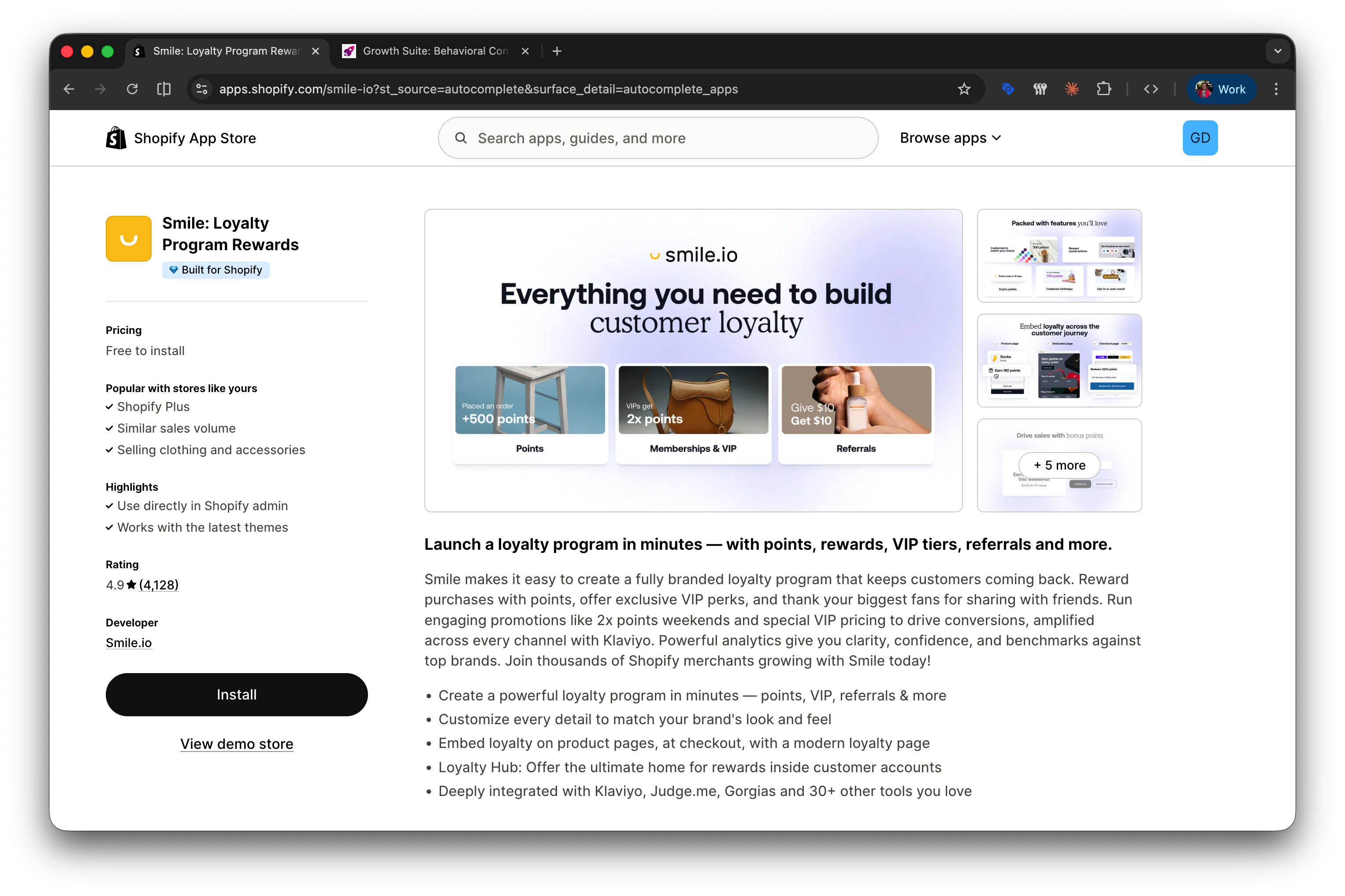 Best Shopify Discount Apps - Smile Loyalty App
