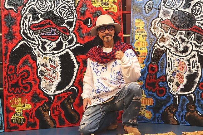 鬼塚勝也さんの「ファイティングアート展」 | 西日本新聞めくると