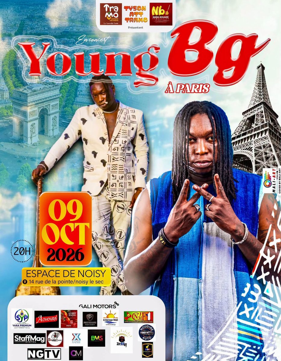 Young Bg Officiel EN CONCERT À PARIS !