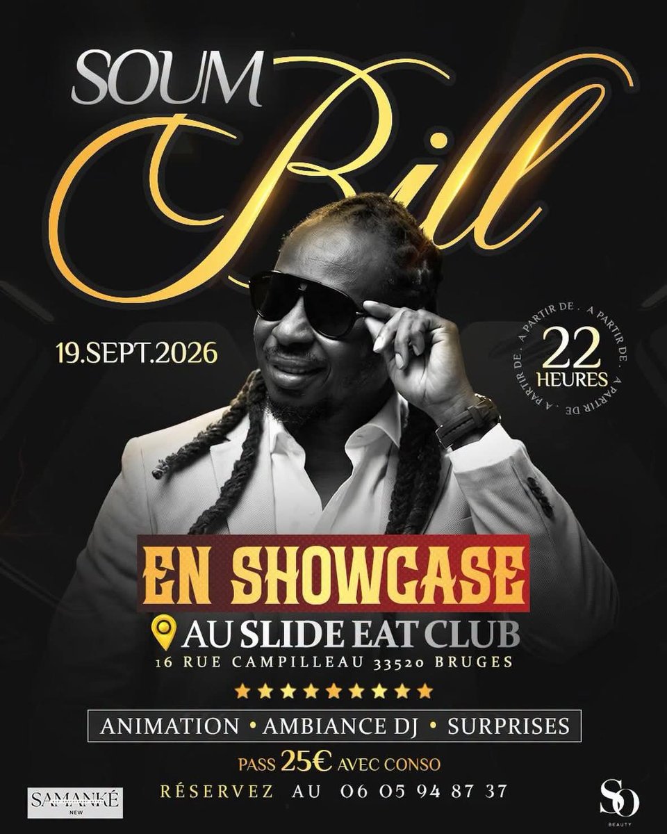 Soum Bill en showcase