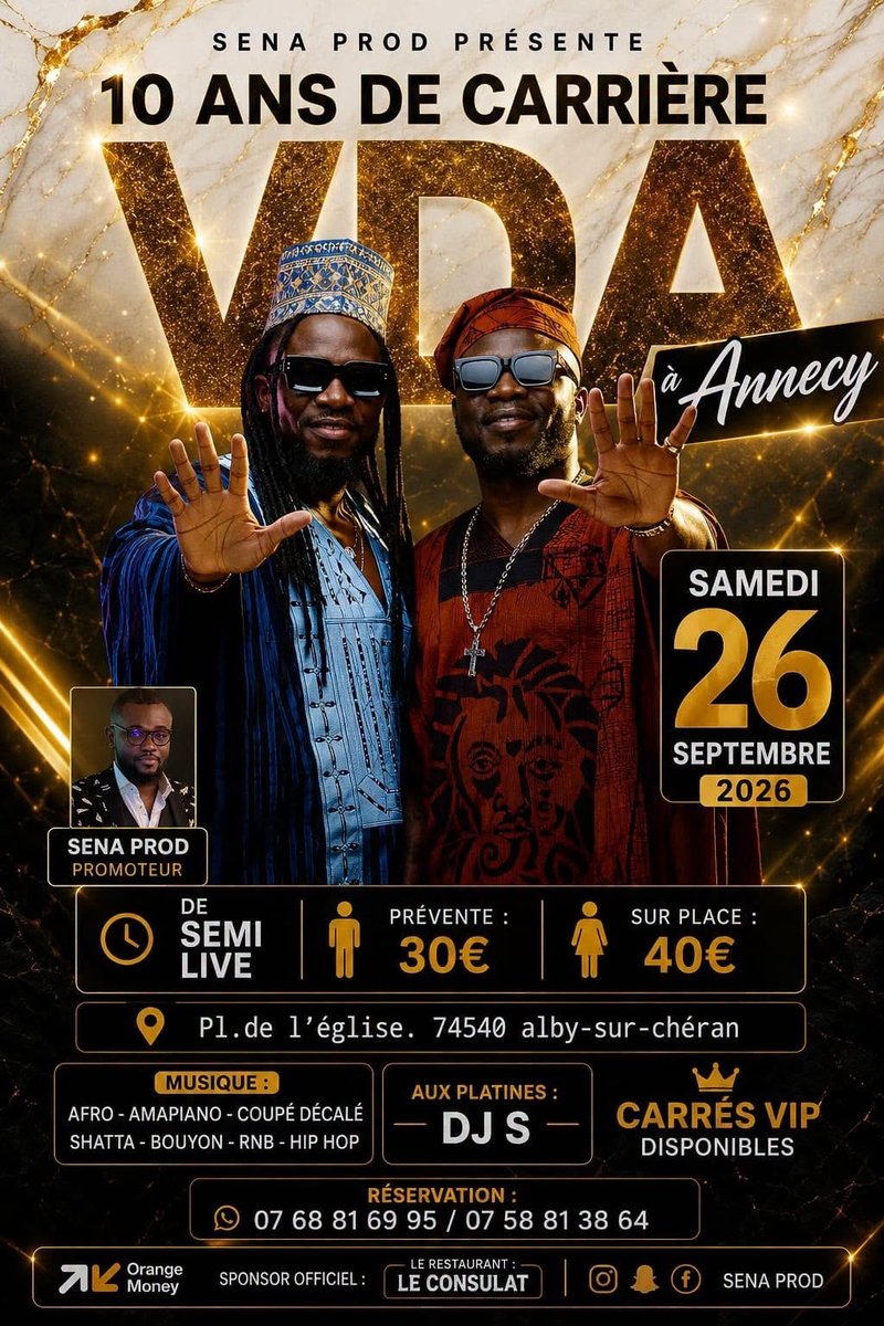 VDA en concert