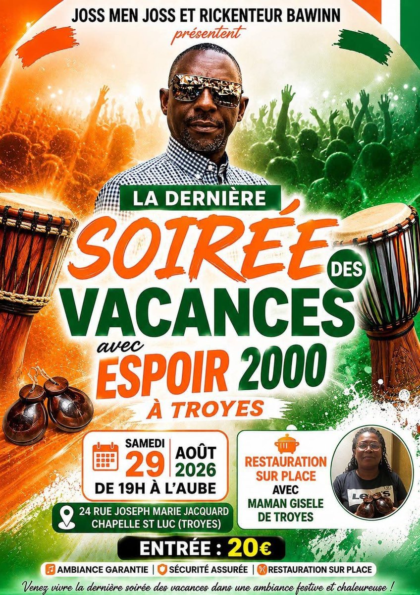 Soirée vacances avec ESPOIR 2000