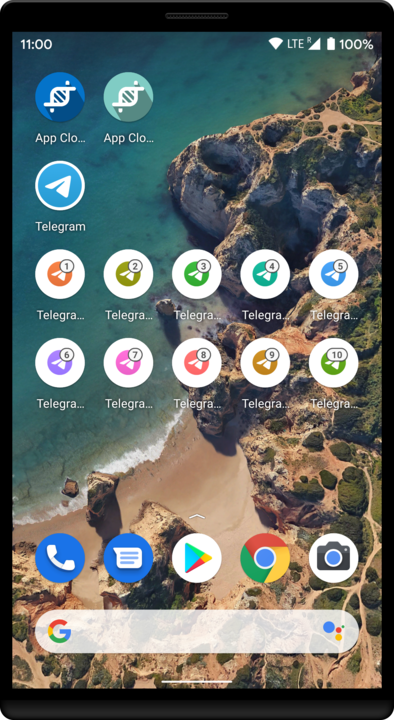 I-App Cloner MOD APK (I-Premium Ivuliwe) 1