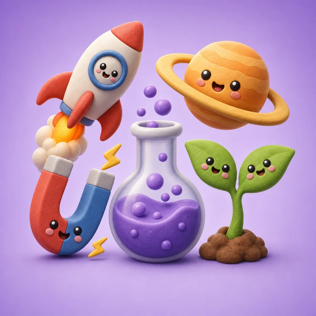 Kids Science Cards
