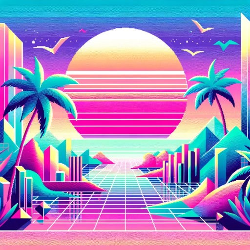 Vaporwave Visionary logo