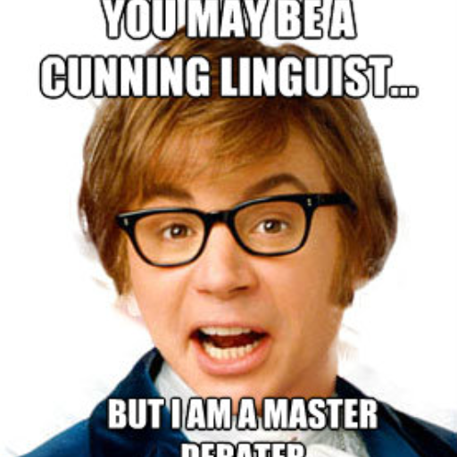 Master Debater logo